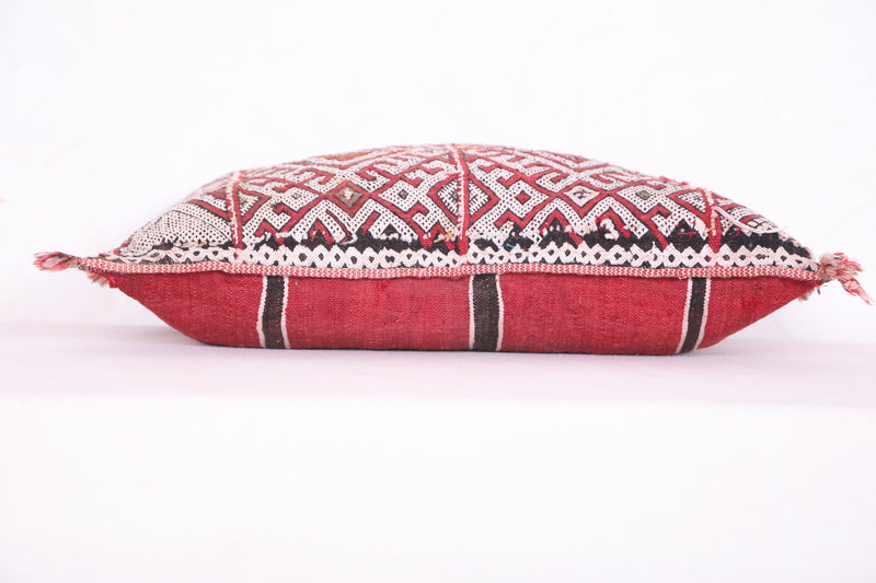 Handmade berber pillow 14.9 INCHES X 18.8 INCHES