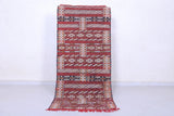 Vintage handmade berber rug 2.5 X 5.7 Feet