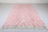 Beni Ourain Rug - 7.4 x 10.9 ft | Pink Minimalist Design