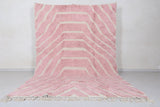 Beni Ourain Rug - 7.4 x 10.9 ft | Pink Minimalist Design