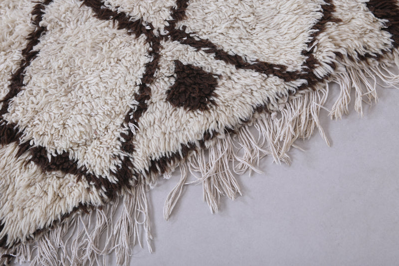 Moroccan berber rug 2.2 X 6.1 Feet - Boucherouite Rugs