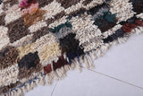 Colorful Moroccan Berber Rug, 2.5 X 4.4 Feet