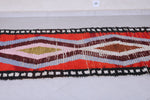 Moroccan berber rug 3.2 X 10.2 Feet - Boucherouite Rugs