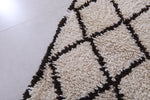 Moroccan berber rug 2.4 X 5.8 Feet - Boucherouite Rugs