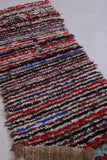 Moroccan berber rug 2.4 X 6 Feet - Boucherouite Rugs