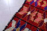 Colorful Moroccan Berber Rug, 2.8 X 6.4 Feet