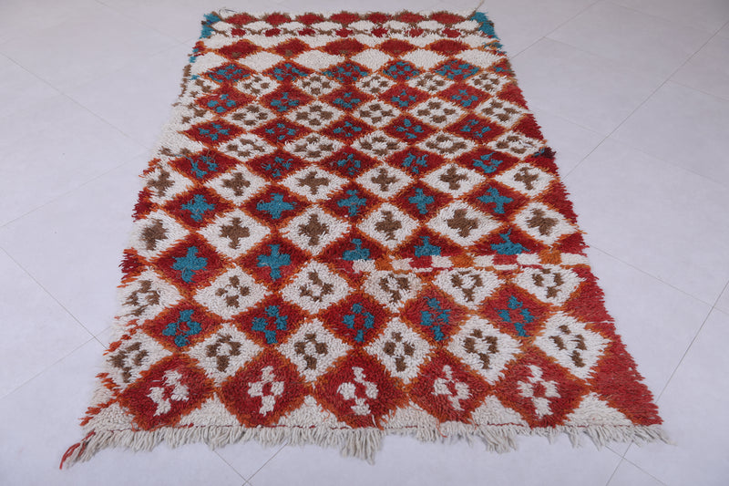 Large Moroccan Berber Rug - 4.5 X 7.5 Feet