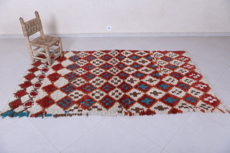 Large Moroccan Berber Rug - 4.5 X 7.5 Feet