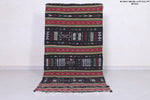 Moroccan berber handwoven kilim 3 X 6.1 Feet