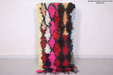 Colorful Shaggy Runner Rug 2.2 X 5.3 Feet