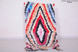 Small Moroccan rug shag 3 X 5.5 Feet