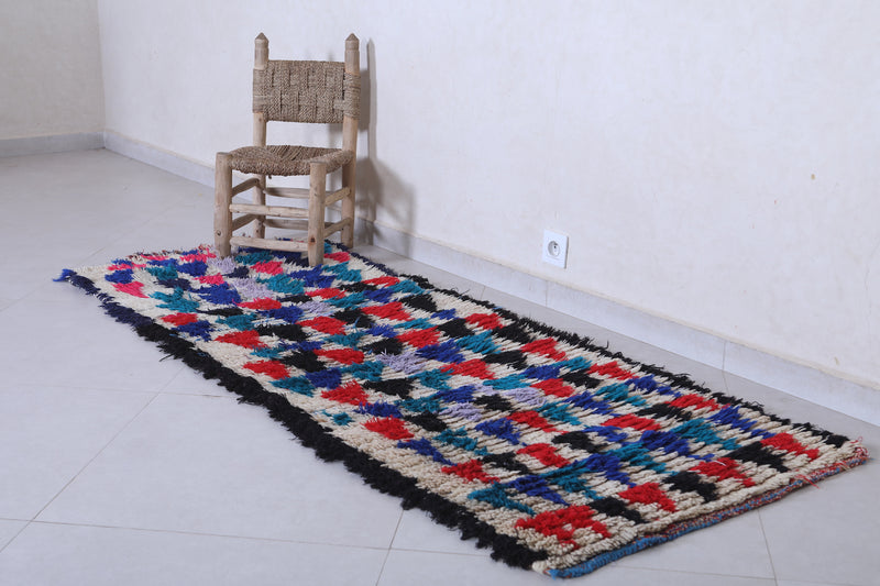 Moroccan rug 2.6 X 6.8 Feet