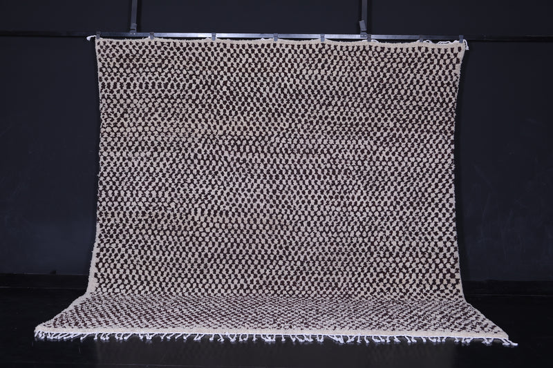 Moroccan checkered rug - Moroccan rug -  All wool