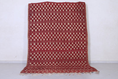 Vintage Moroccan Rug 6.5 X 9.9 Feet