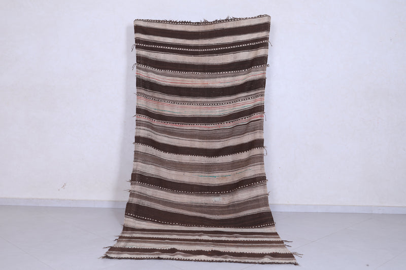 Handwoven Kilim 4.4 FT X 9.5 FT