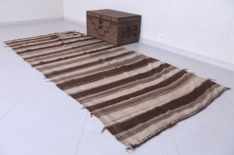 Handwoven Kilim 4.4 FT X 9.5 FT