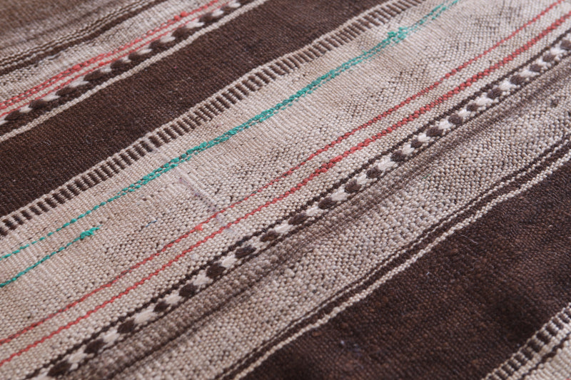 Handwoven Kilim 4.4 FT X 9.5 FT