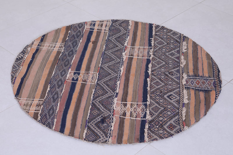 Moroccan round rug 3.4 FT - circle rug