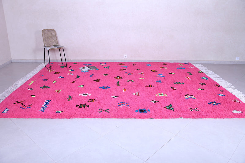 Pink Moroccan area rug - Custom area rug - Handmade rug - new rugs