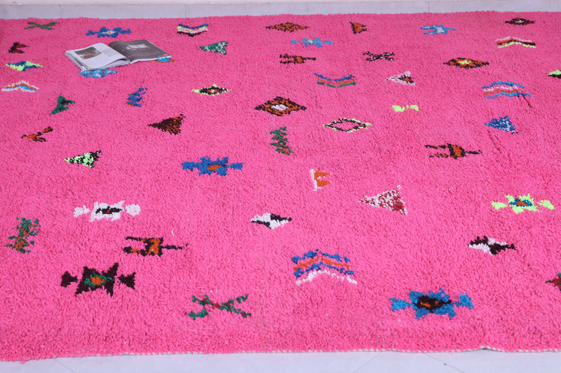 Pink Moroccan area rug - Custom area rug - Handmade rug - new rugs