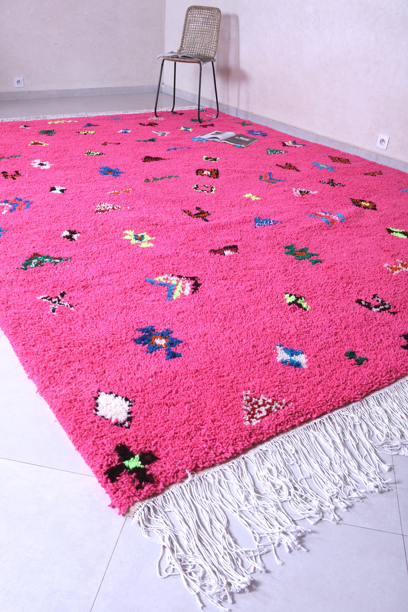 Pink Moroccan area rug - Custom area rug - Handmade rug - new rugs