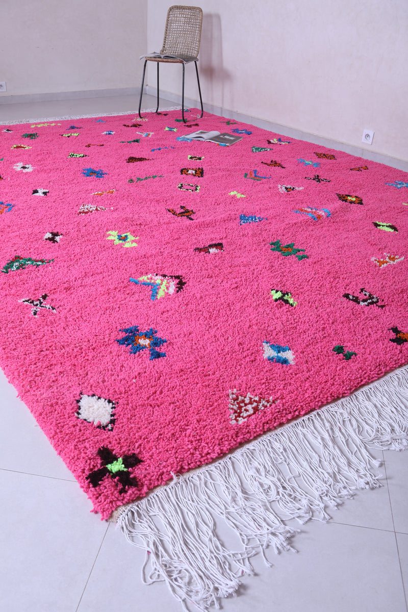 Pink Moroccan area rug - Custom area rug - Handmade rug - new rugs