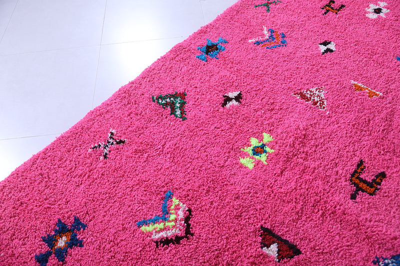 Pink Moroccan area rug - Custom area rug - Handmade rug - new rugs