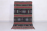 Moroccan berber handwoven kilim 3 X 6.1 Feet