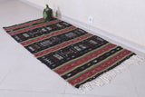 Moroccan berber handwoven kilim 3 X 6.1 Feet