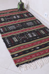 Moroccan berber handwoven kilim 3 X 6.1 Feet