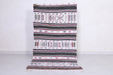 Moroccan berber handwoven kilim 3 X 6.2 Feet