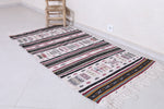 Moroccan berber handwoven kilim 3 X 6.2 Feet