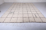 Authentic handmade Beniourain rug - Berber rug - Beige rug