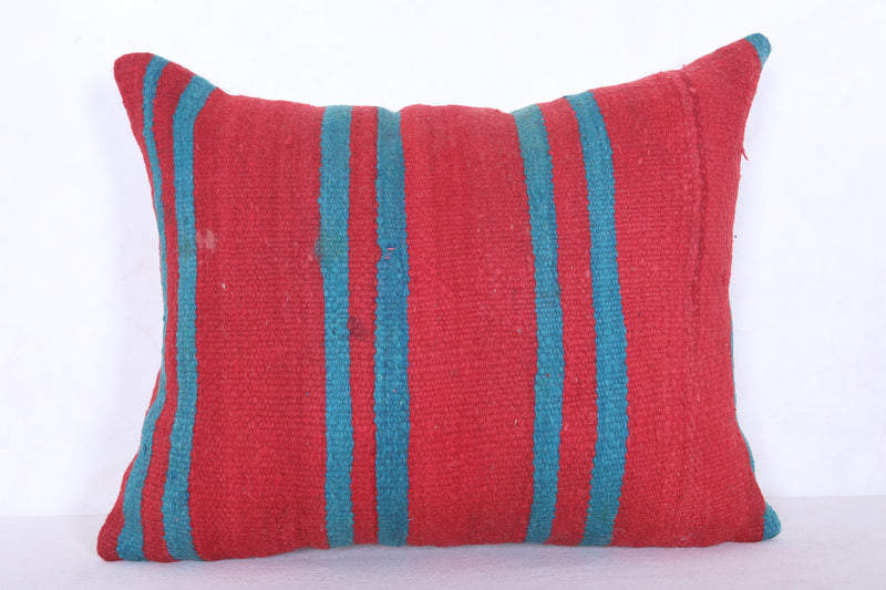 Vintage moroccan berber handwoven kilim pillows 17.7 INCHES X 21.2 INCHES - kilim pillow