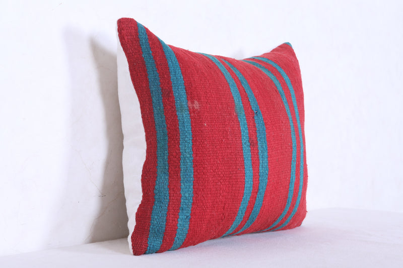 Vintage moroccan berber handwoven kilim pillows 17.7 INCHES X 21.2 INCHES - kilim pillow