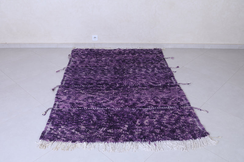 Handmade  beniourain rug 4.5 x 6.2 Feet