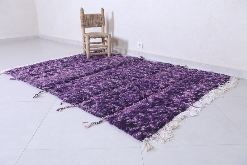 Handmade  beniourain rug 4.5 x 6.2 Feet