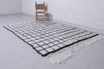 Moroccan beniourain rug 4.4 x 6.5 Feet