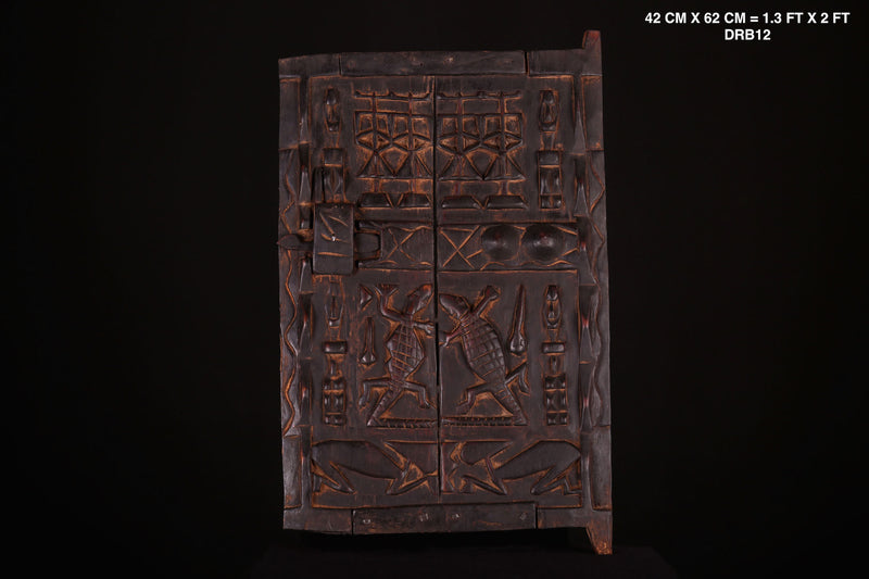 AFRICAN DOORS 1.3 FT X 2 FT - Dogon door