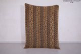 Vintage handwoven african fabric 5 FT X 6.9 FT