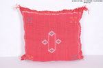 Moroccan handmade kilim pillow 16.9 INCHES X 18.5 INCHES