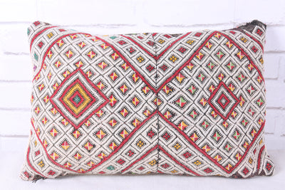 Moroccan Berber Kilim Cushion 13.7 inches X 21.6 inches