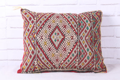 Vintage Moroccan Style Cushion 15.3 inches X 18.5 inches