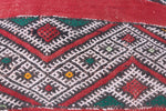 Moroccan rug pillow 12.5 inches X 20.4 inches