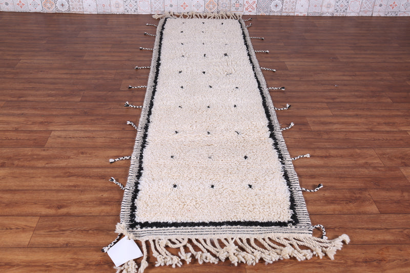 Entryway handmade rug - custom berber carpet