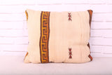 Moroccan red pillow 16.9 inches X 20 inches