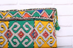 Colorful Moroccan pillow 17.7 inches X 23.2 inches