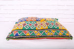 Colorful Moroccan pillow 17.7 inches X 23.2 inches