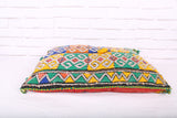 Colorful Moroccan pillow 17.7 inches X 23.2 inches