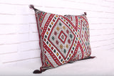 Vintage Moroccan pillow 18.5 inches X 20 inches